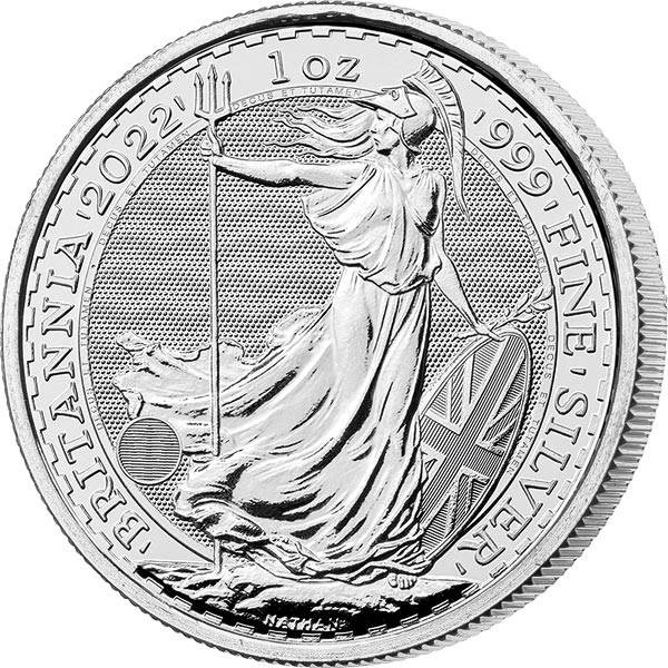 Silber Britania 1 Unze differenzbesteuert / Bild 2 von 3