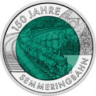 Silber-Niob-Münze 150 Jahre Semmeringbahn