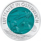 Silber-Niob-Münze Österreichische Luftfahrt