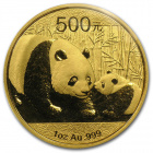 Gold China Panda 1 Unze div.Jhg.